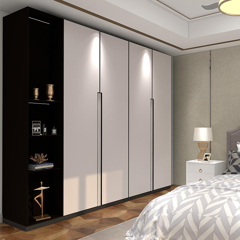 Modern custom wood bedroom closet wardrobe